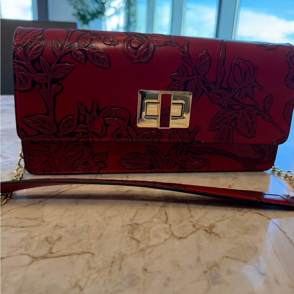 Cuoieria Florentina East West Shoulder or Clutch Handbag